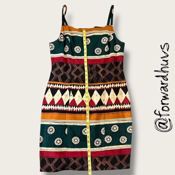 ☑️ Andrea Jovine Vintage Linen Dress - Ladies Size 12 - Picture 7 of 9